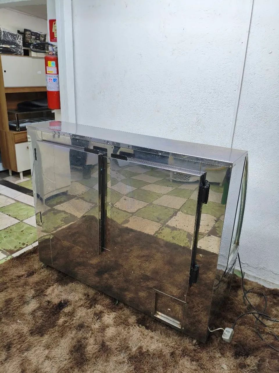 Balcão expositor vitrine seco inox - Foto 4