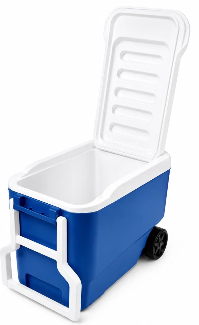Caixa Térmica Igloo 36L Azul com Rodas (Nova / Lacrada) - Foto 2