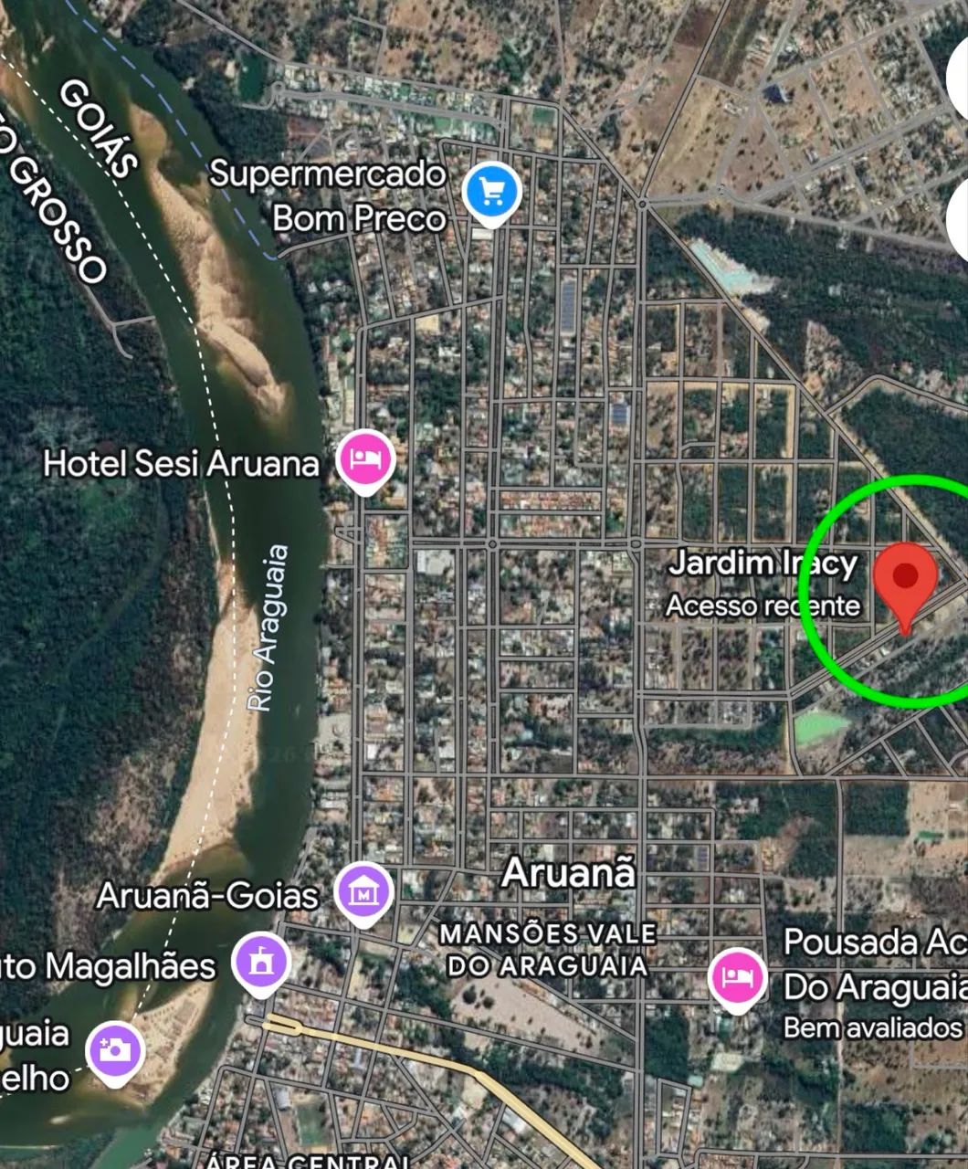 Lote Aruana Avenida Setor Jardim Iracy - Foto 2
