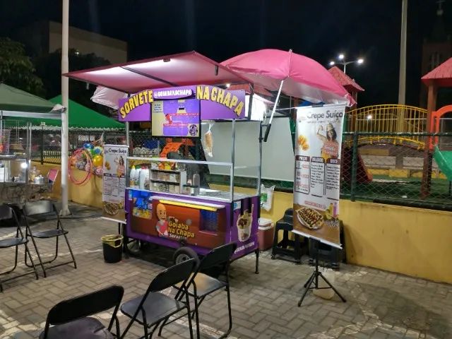 Sorvete na Chapa - Carrinho + Assessoria  - Foto 2