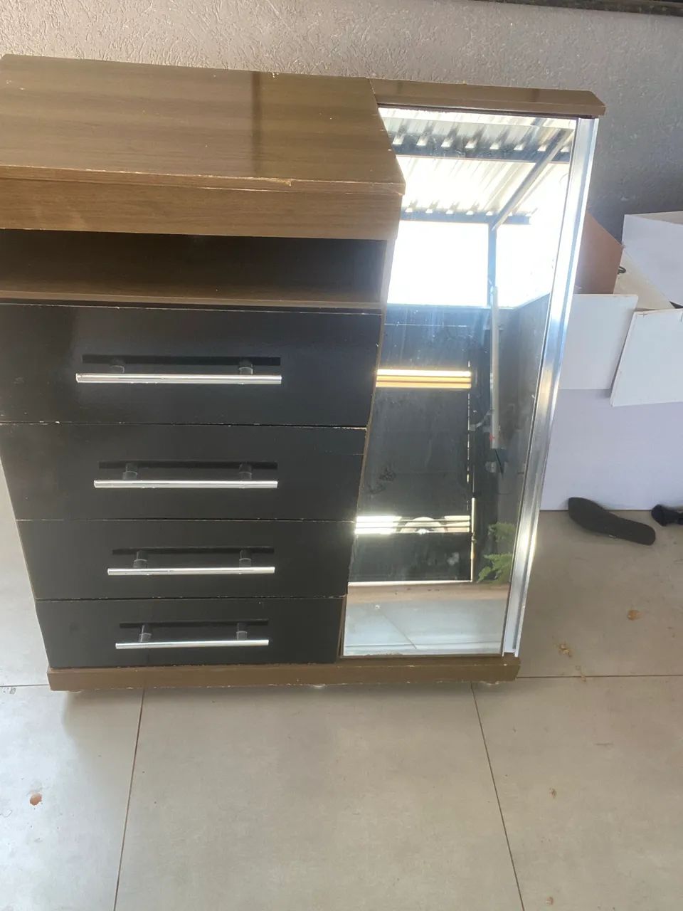 Vendo cômoda grande entrego  - Foto 2