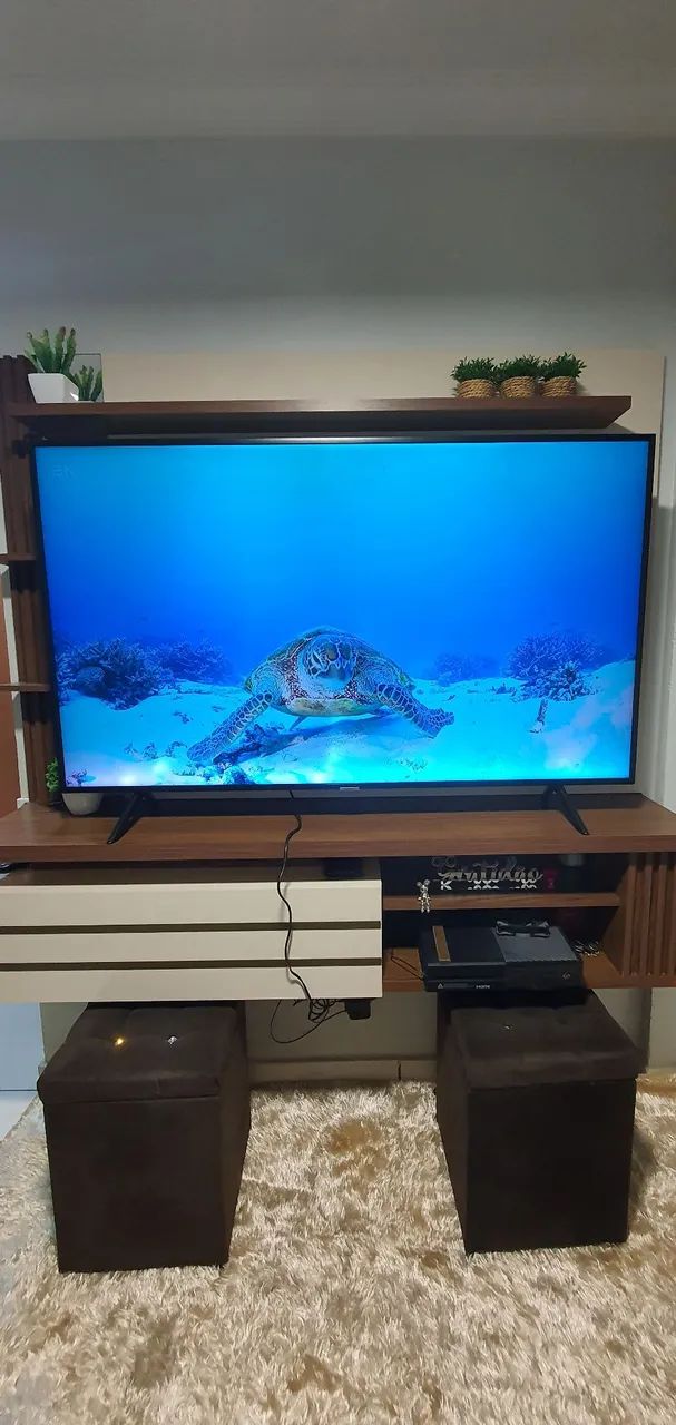 Vendo smart tv Samsung "58" polegadas imagem 4k.. negocio valor no pix - Foto 4