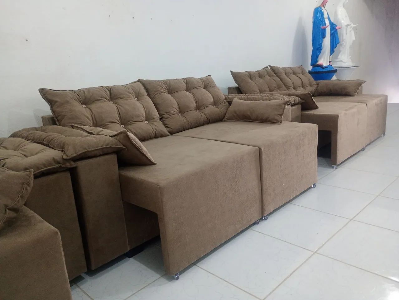 Sofá cama retrátil 