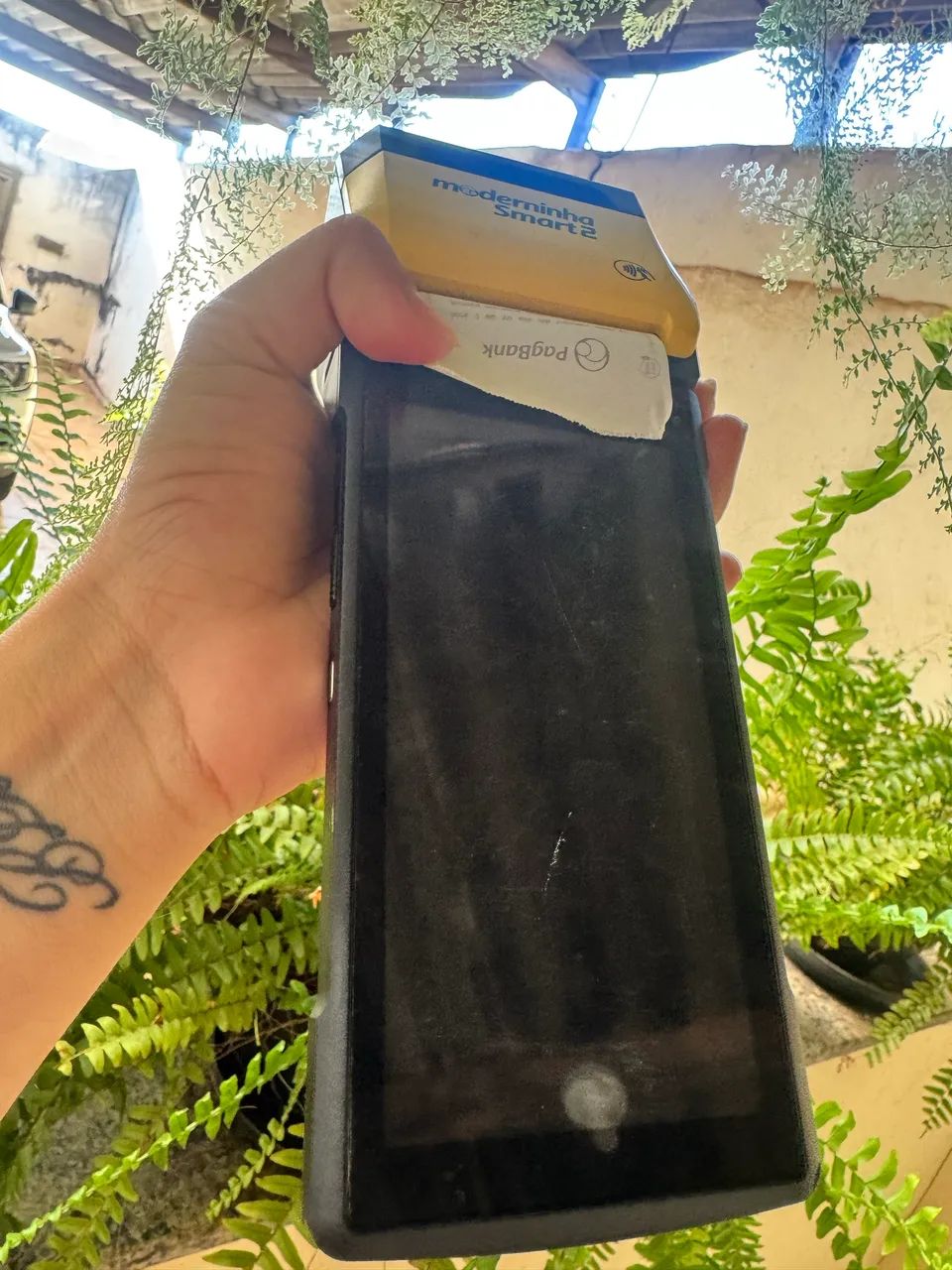 Máquina de cartão Moderninha smart  - Foto 2
