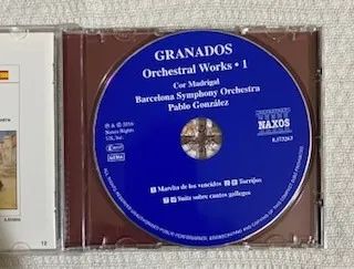 CD Granados: Orchestral Works - Made in Germany - Foto 2