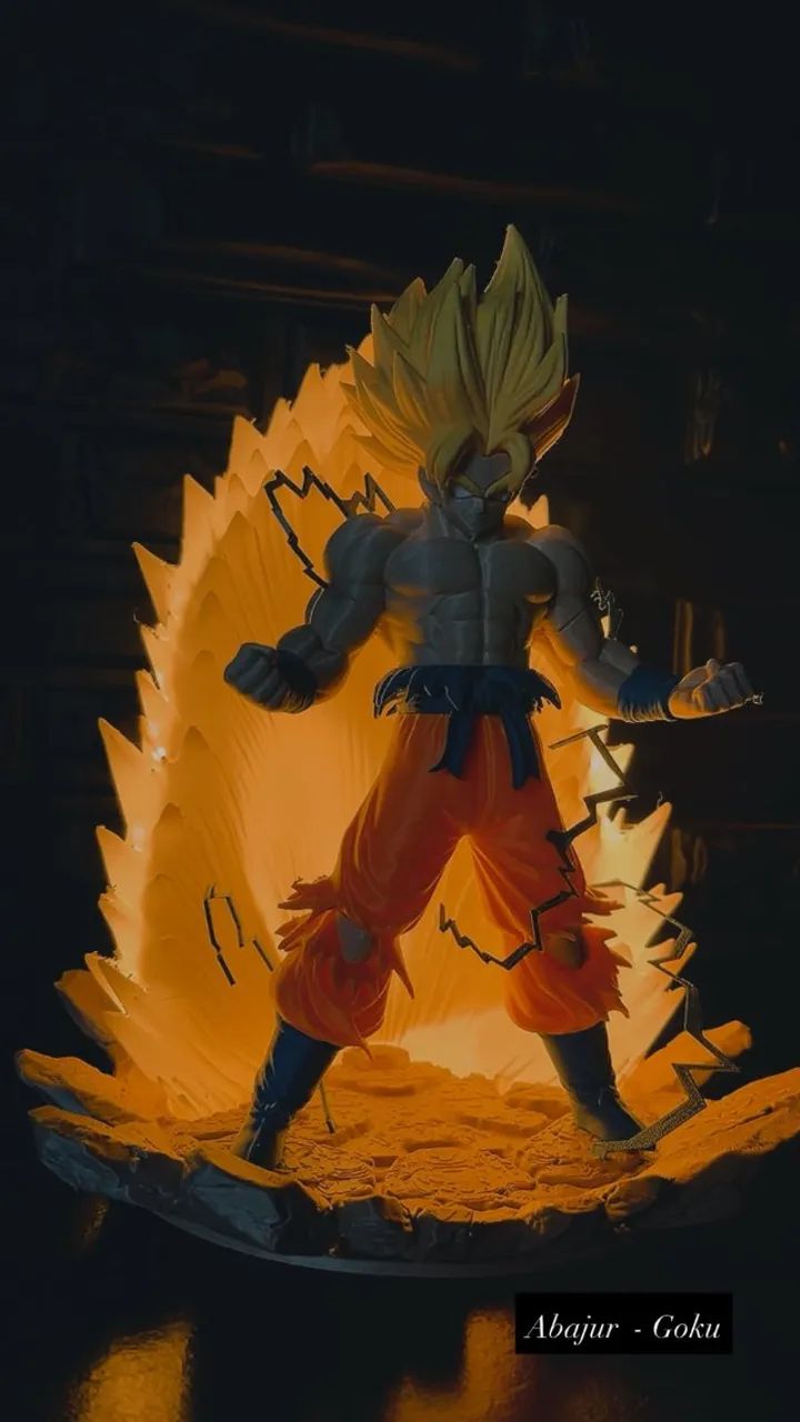 Abajur GOKU - Dragon Ball - Foto 2