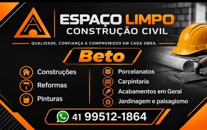 Construção, reforma e jardinagem 
