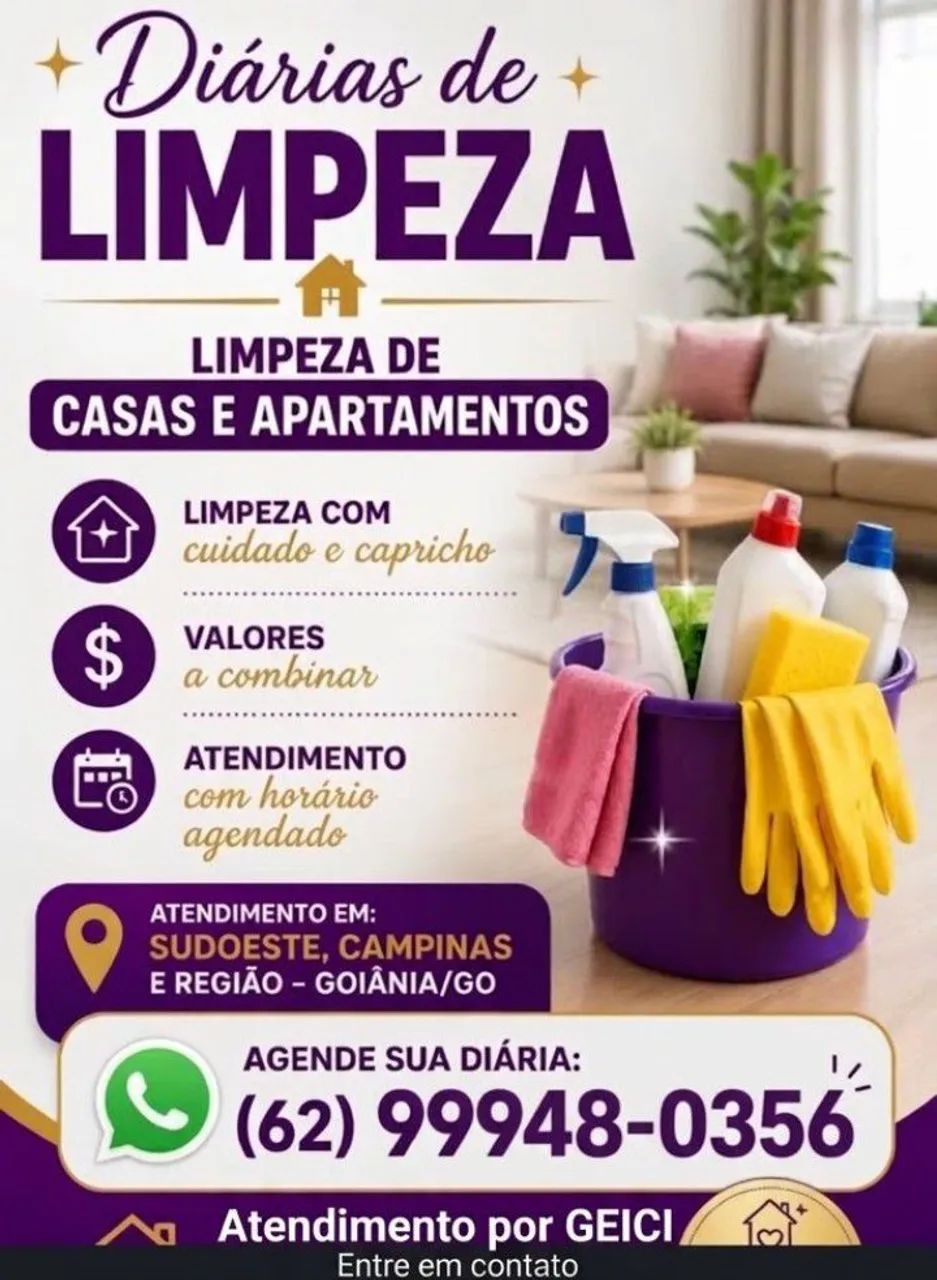 Diarista freelancer 