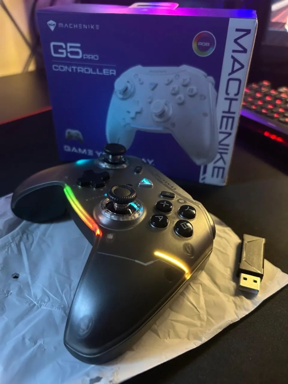 ? CONTROLE MACHENIKE G5 PRO - SEM FIO (NOVO) - Foto 4