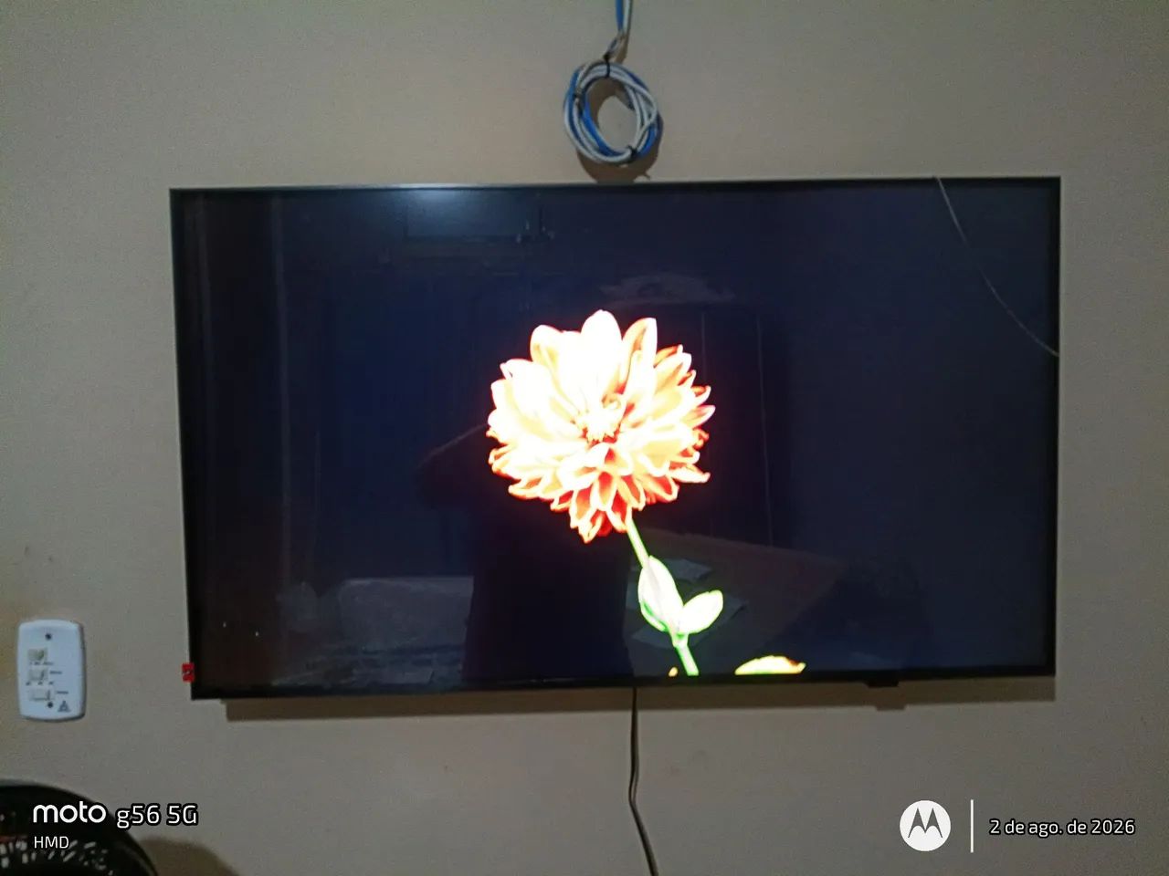 Smart TV Samsung 43 polegadas Full HD F6000F - Com Caixa e Nota Fiscal - Foto 2