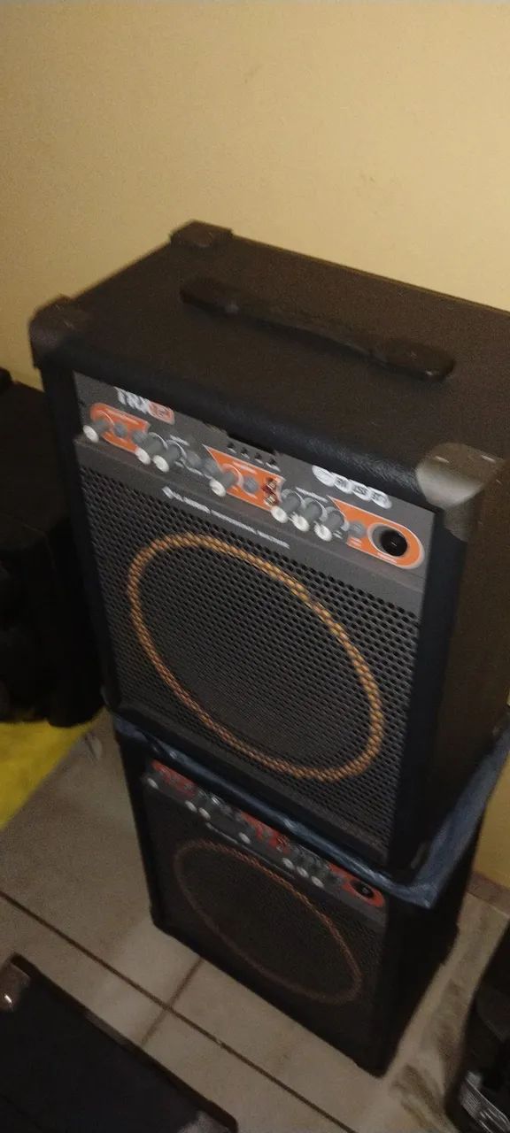 Caixa de som TRX-12 Bluetooth Nova 