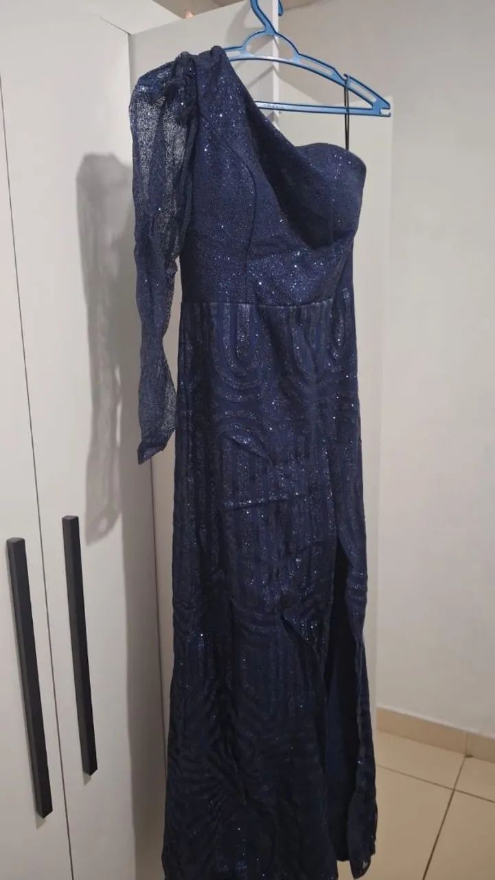 Vestido azul marinho  - Foto 2