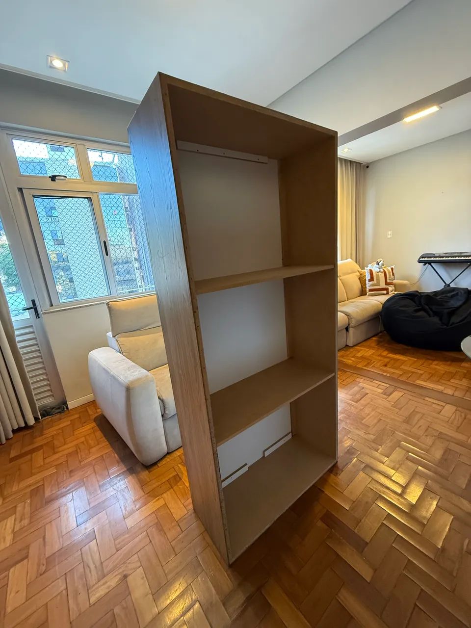 Box de cama solteiro em MDF - moderno e resistente (187x87x35)   - Foto 3