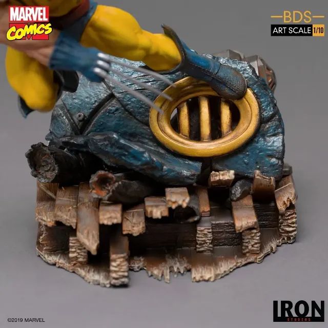 Nunca exposts Estatua Wolveriene Marvel Comics BDS 1:10 Art Scale  - Foto 4