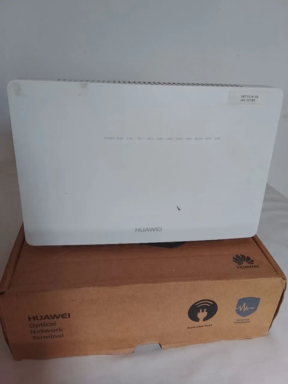 Modem Huawei fibra óptica 