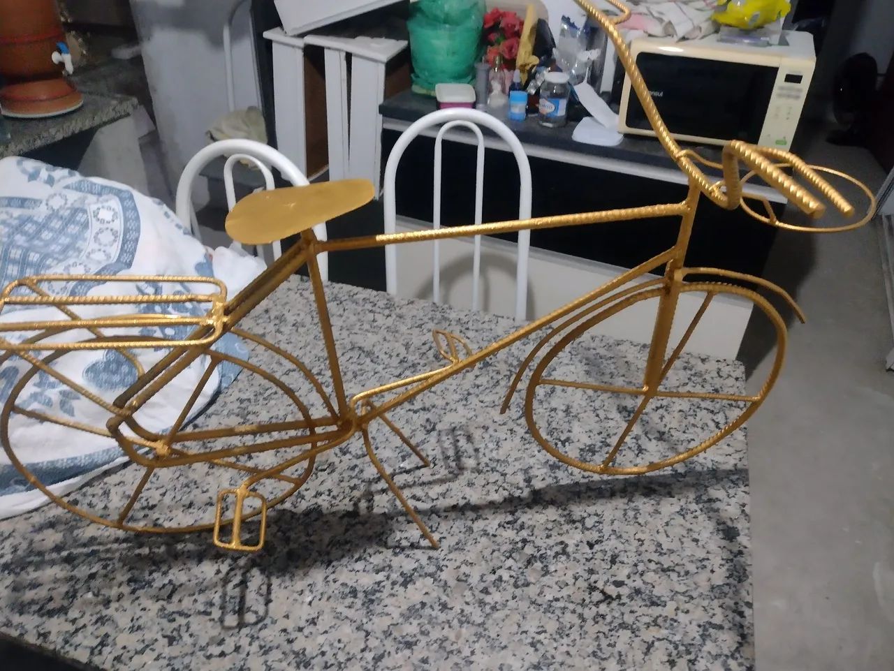 Bicicleta de jardim decorativa  - Foto 4