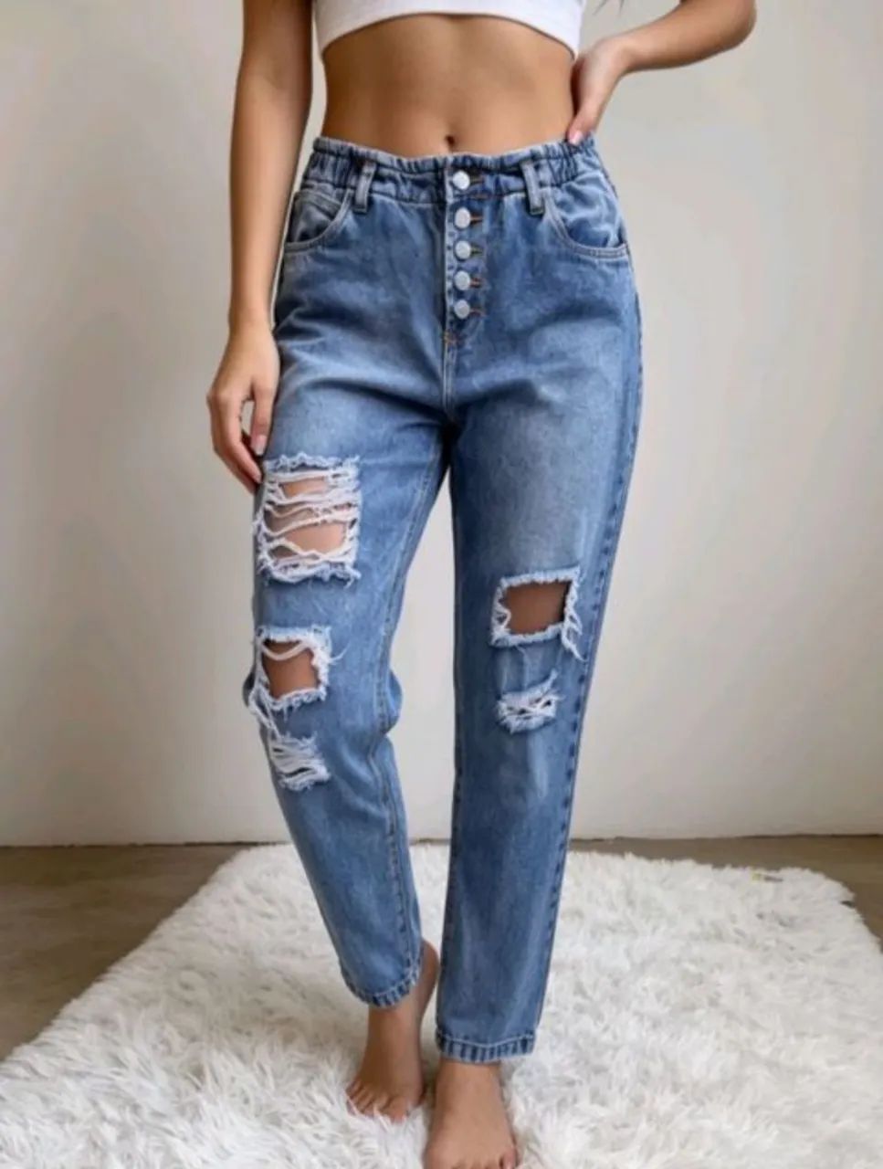 Calça Jeans Dardak Destroyed 44