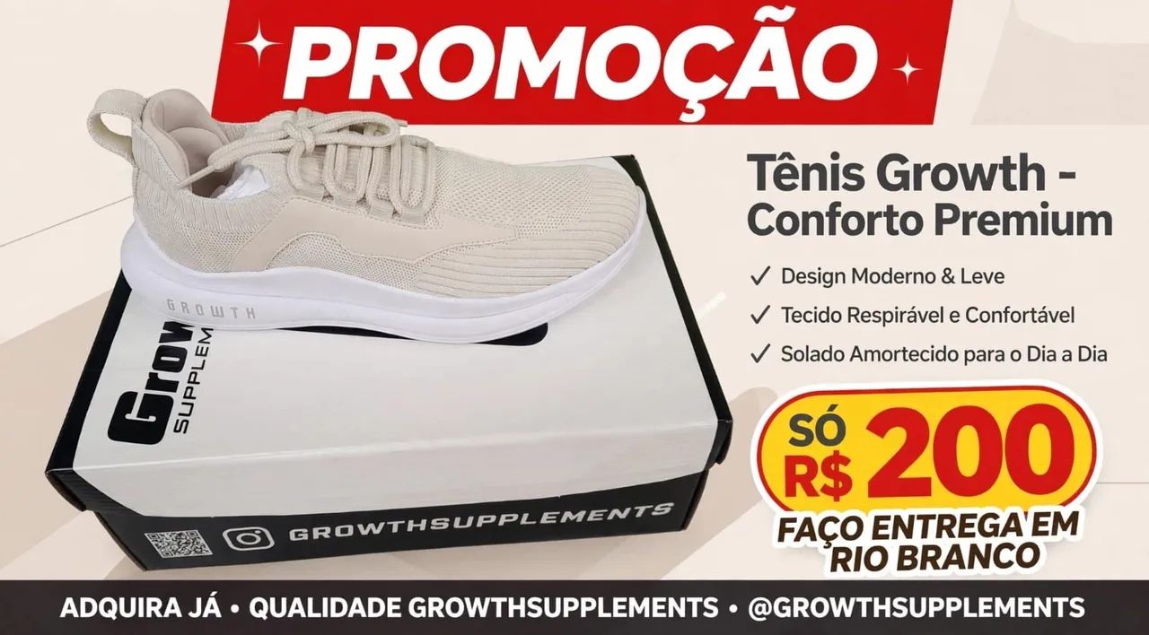 Tenis novo 