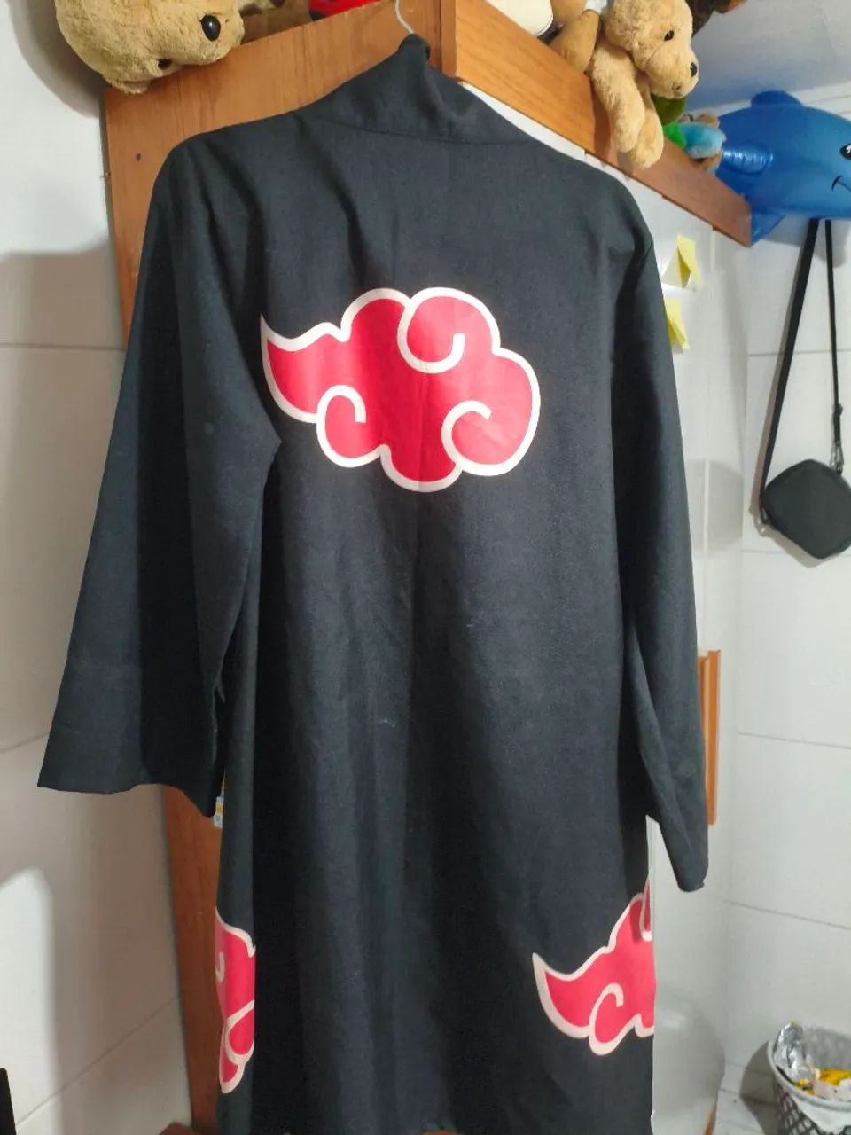MANTA AKATSUKI COSPLAY NUNCA USADO - Foto 3