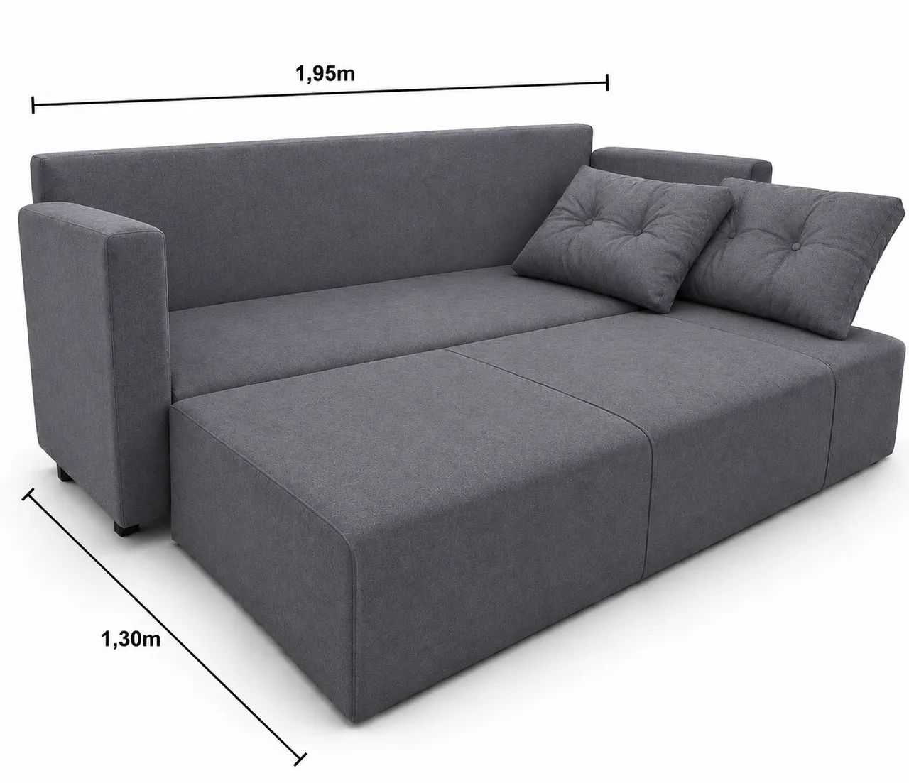 SOFÁ Cama casal MULTIUSO, super Oferta! - Foto 3