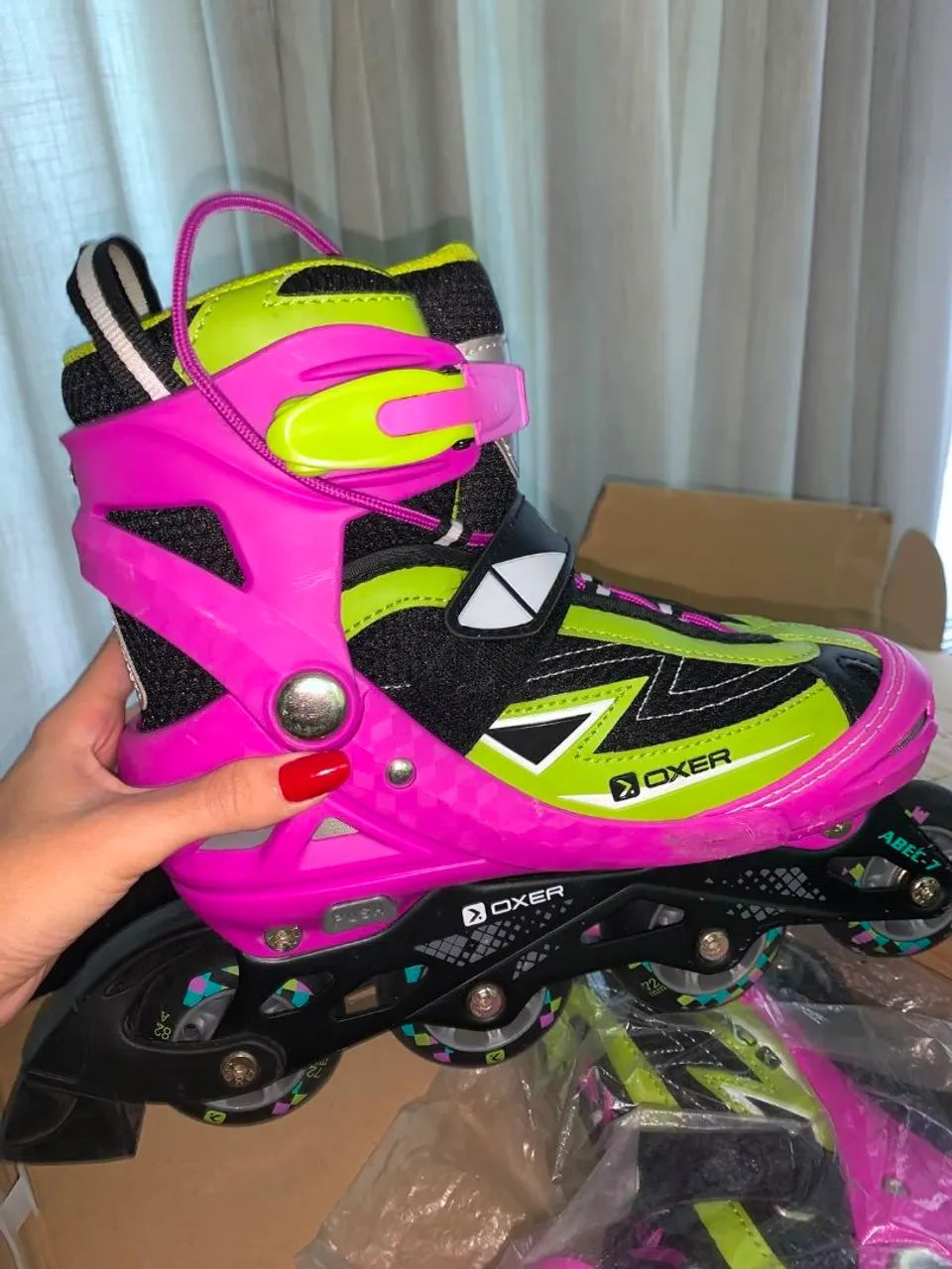 Patins inline,marca oxer. - Foto 2