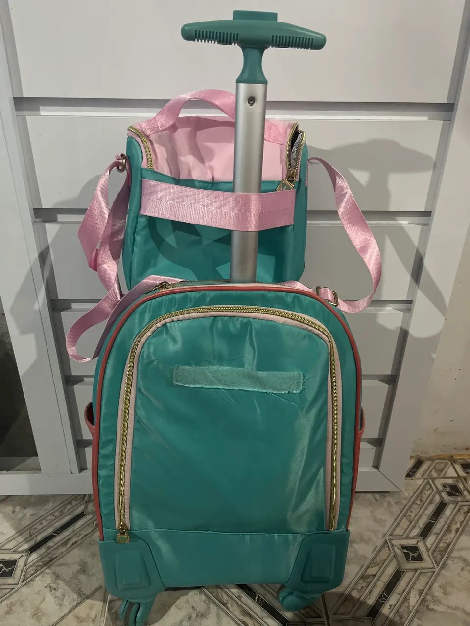 Mochila escolar rodinha - Foto 3