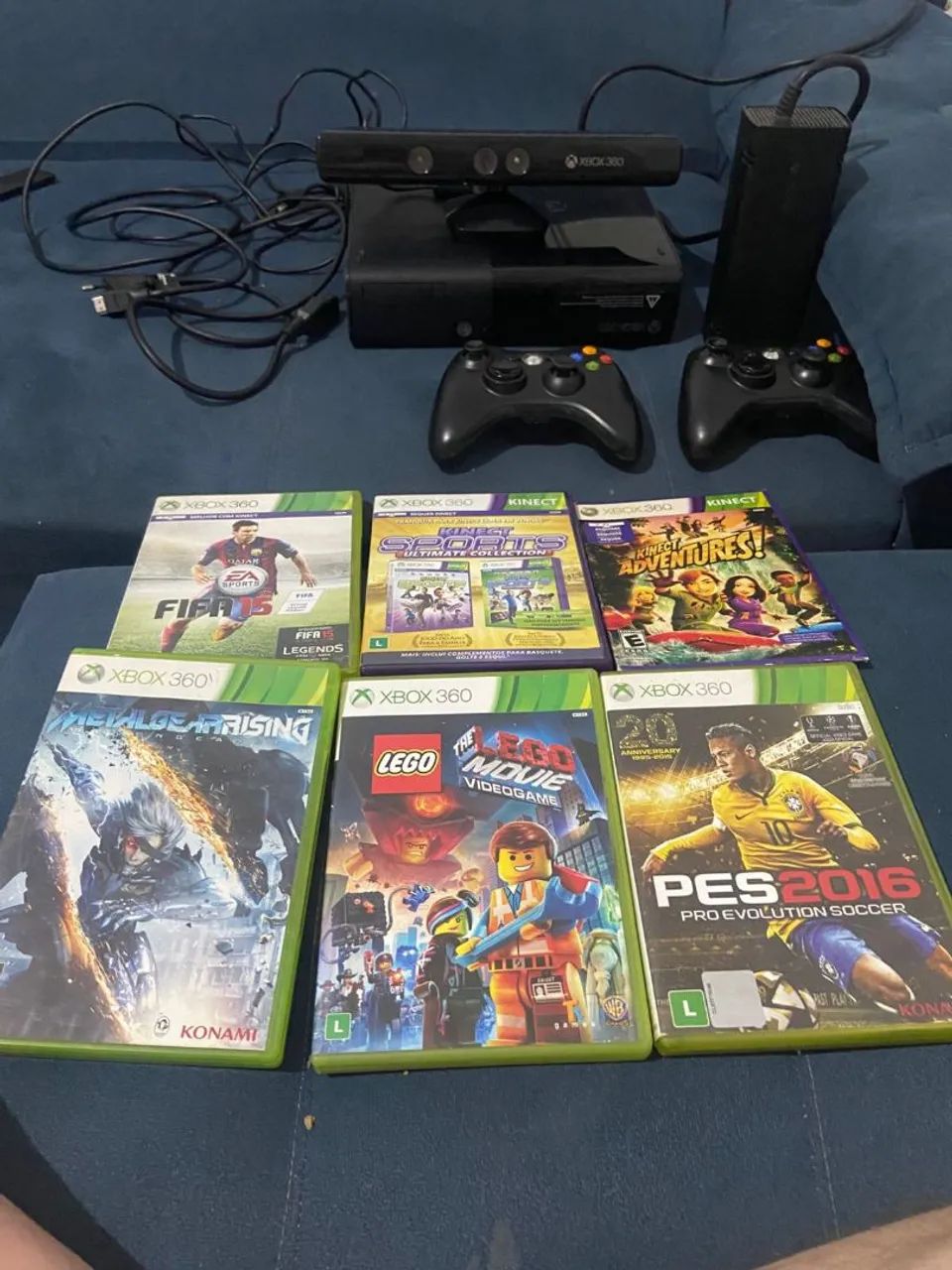 Xbox 360 todo original com Kinect  - Foto 2