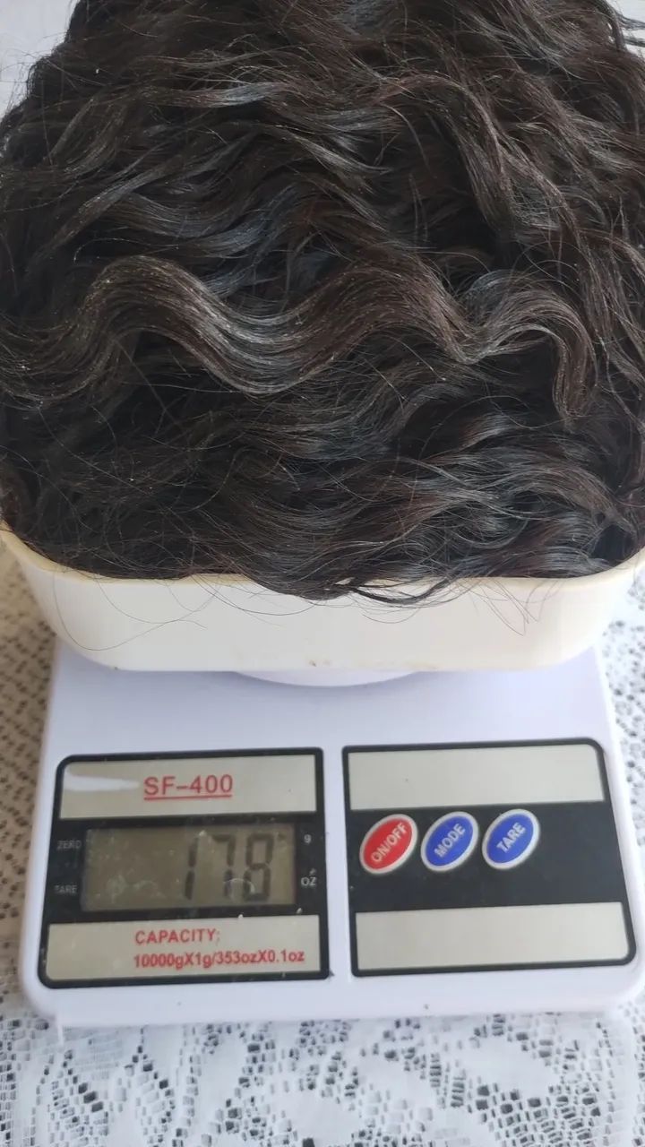 Cabelo humano natural 