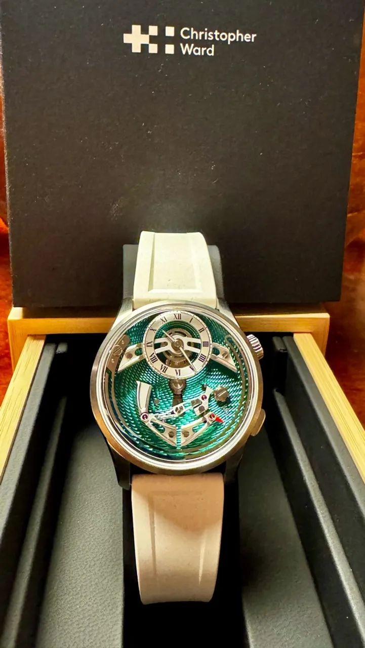 Relógio CHRISTOPHER WARD C1 BEL CANTO CLASSIC VERDE - Foto 3