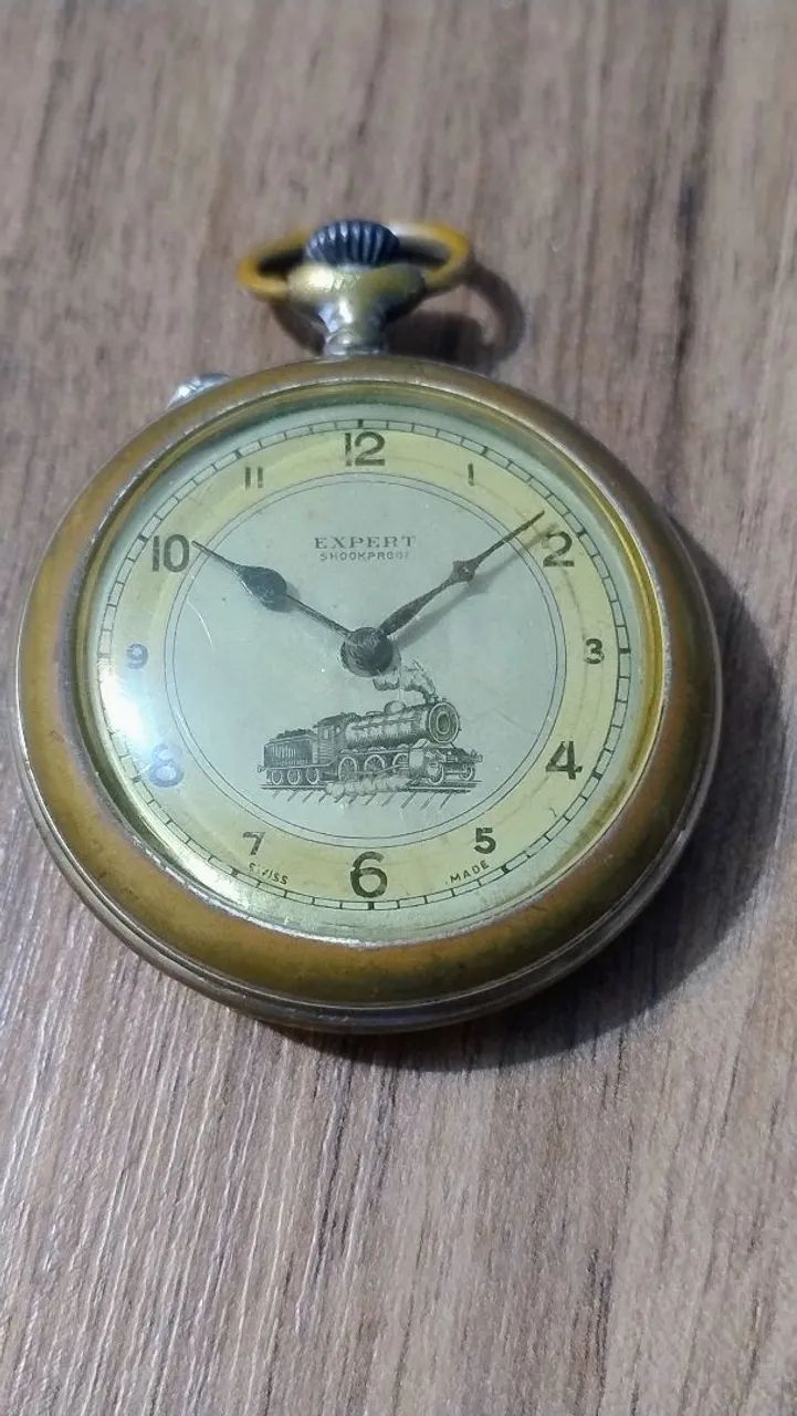 Relógio de bolso Expert (máquina Omega)