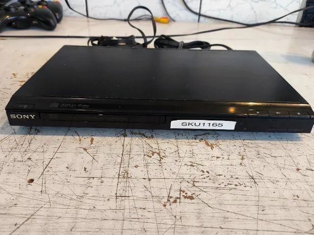 Sony DVP-SR200 reprodutor de DVD e CD FUNCIONANDO SEM CONTROLE 1 DVD BRINDE 