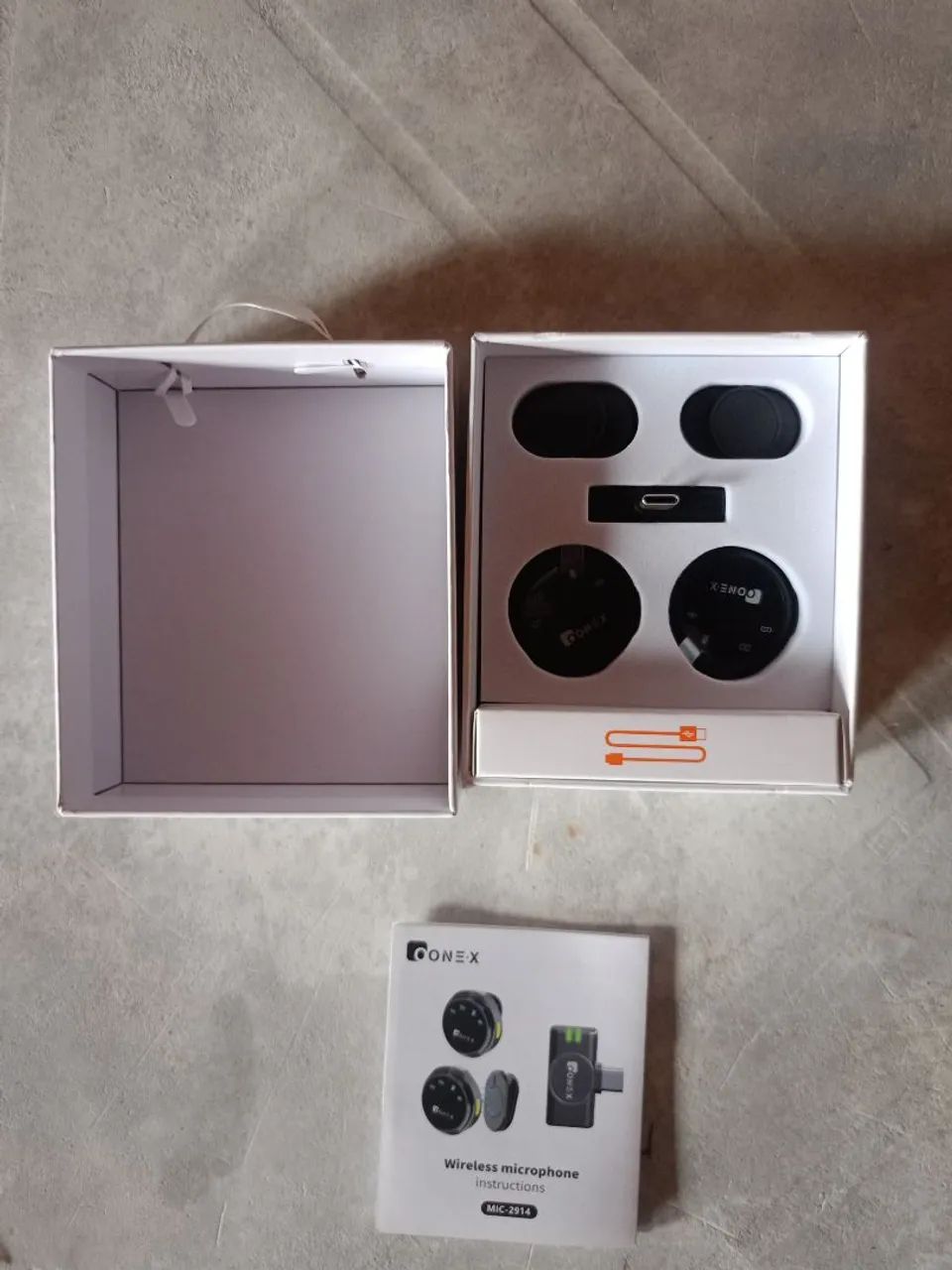 MICROFONE SEM FIO - TIPO C ONEX MIC-2914 - Foto 3