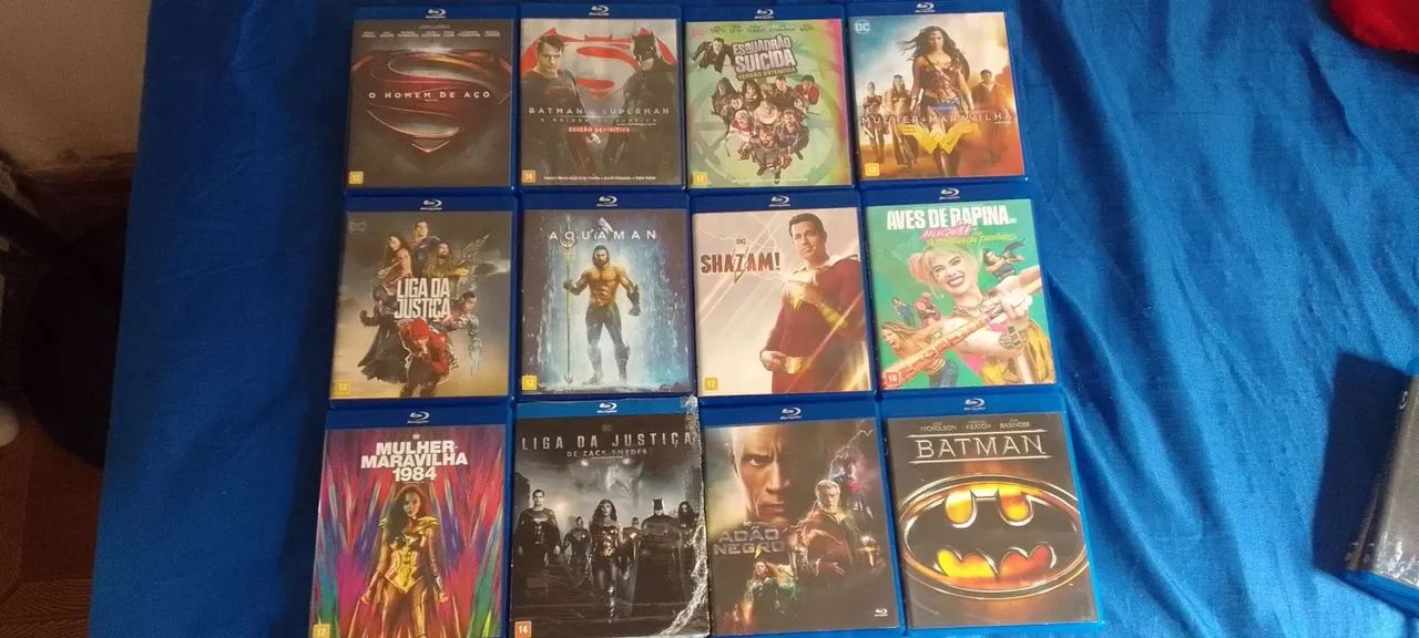 Blurays e Dvds Dc Comics 2 por 150