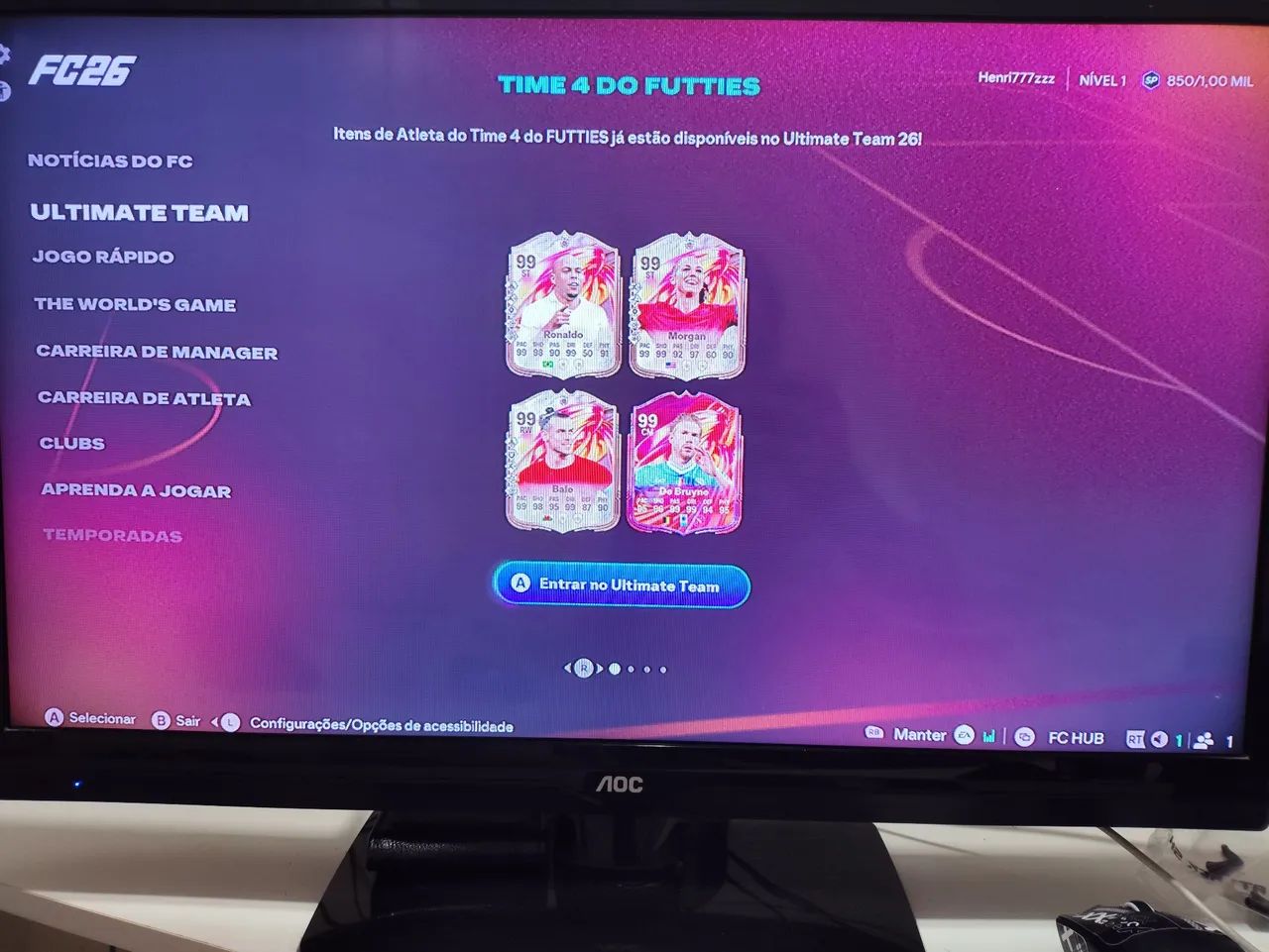 Vendo Tv AOC 32 polegadas não é smart  - Foto 4