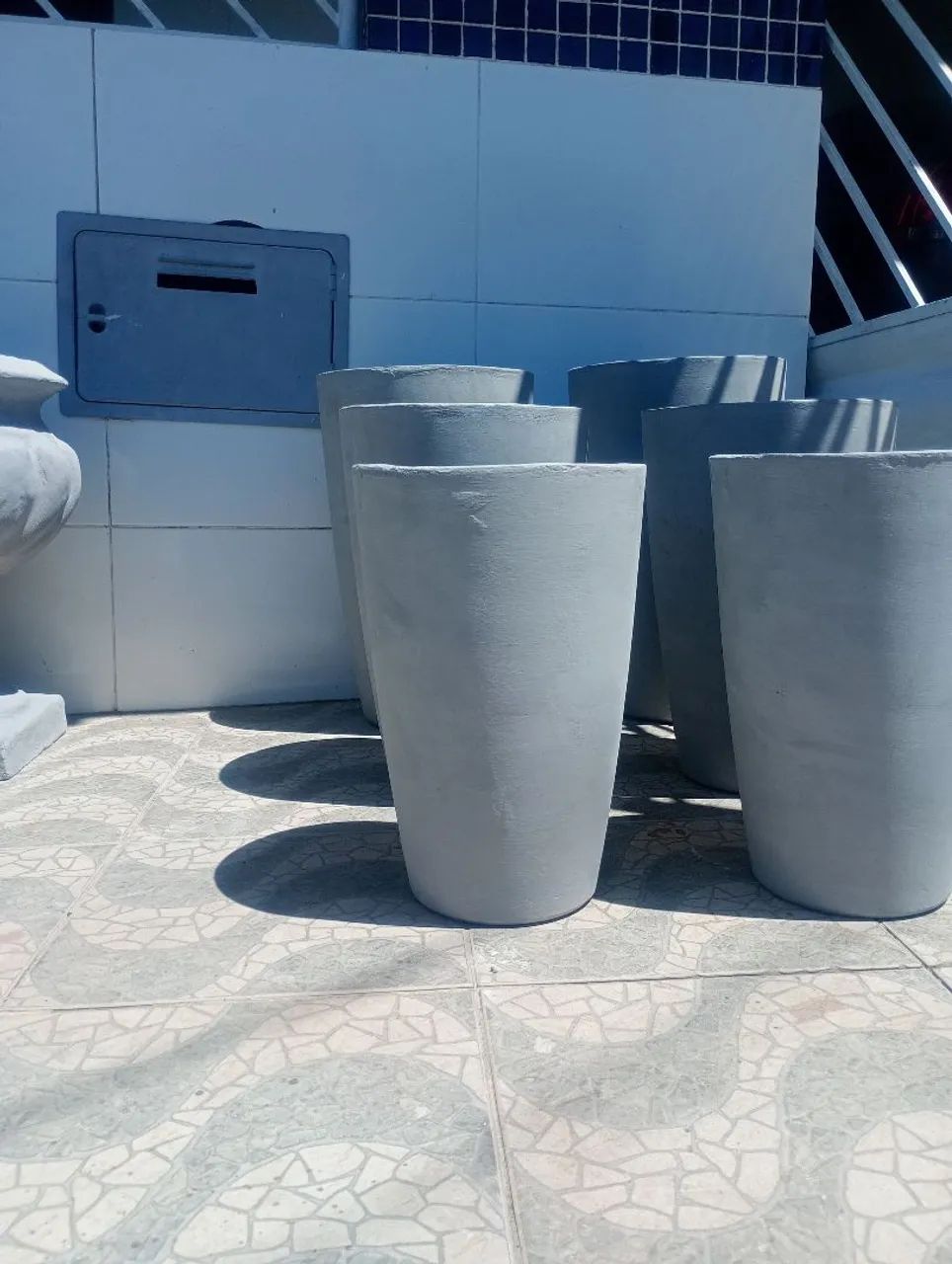 Vasos de cimento 