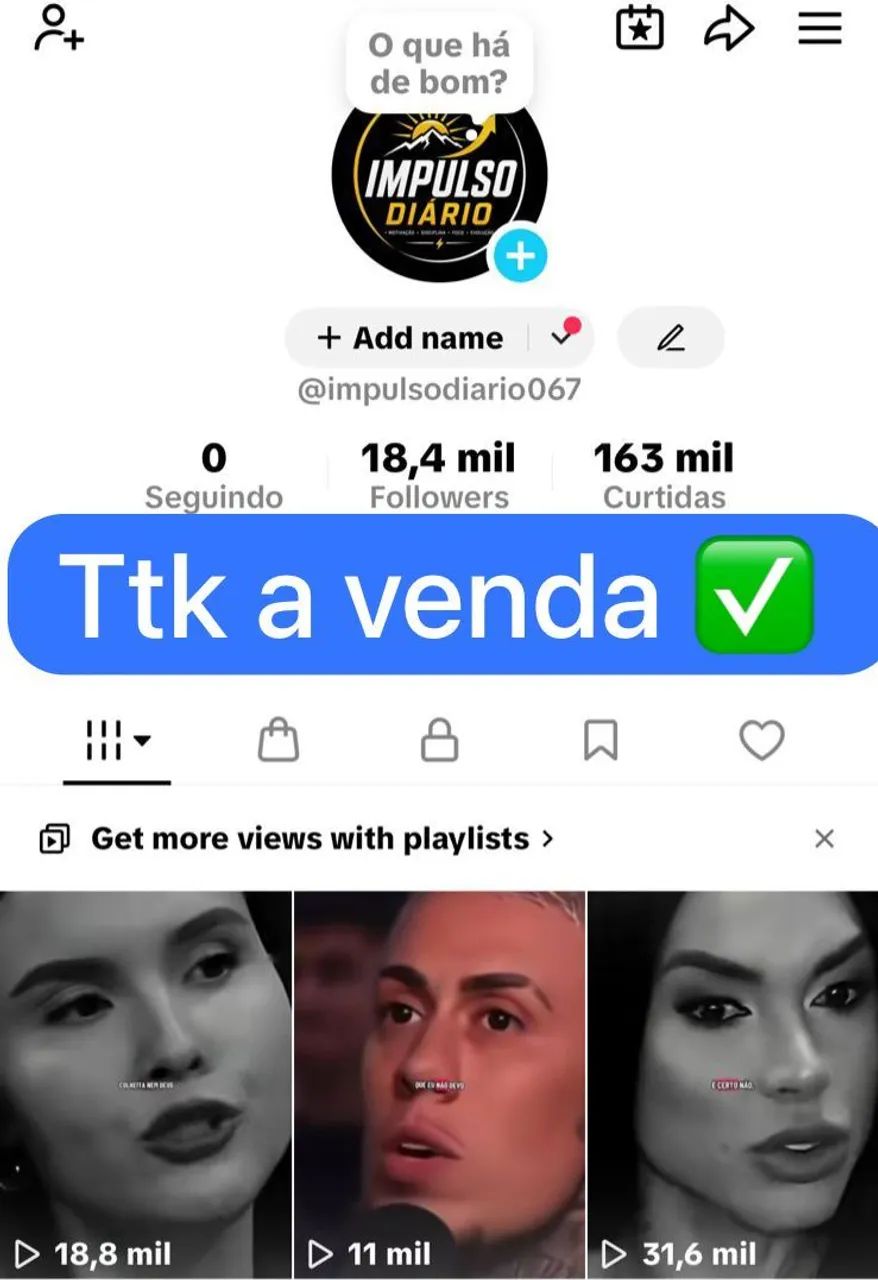 Conta do tiktok a venda  - Foto 2