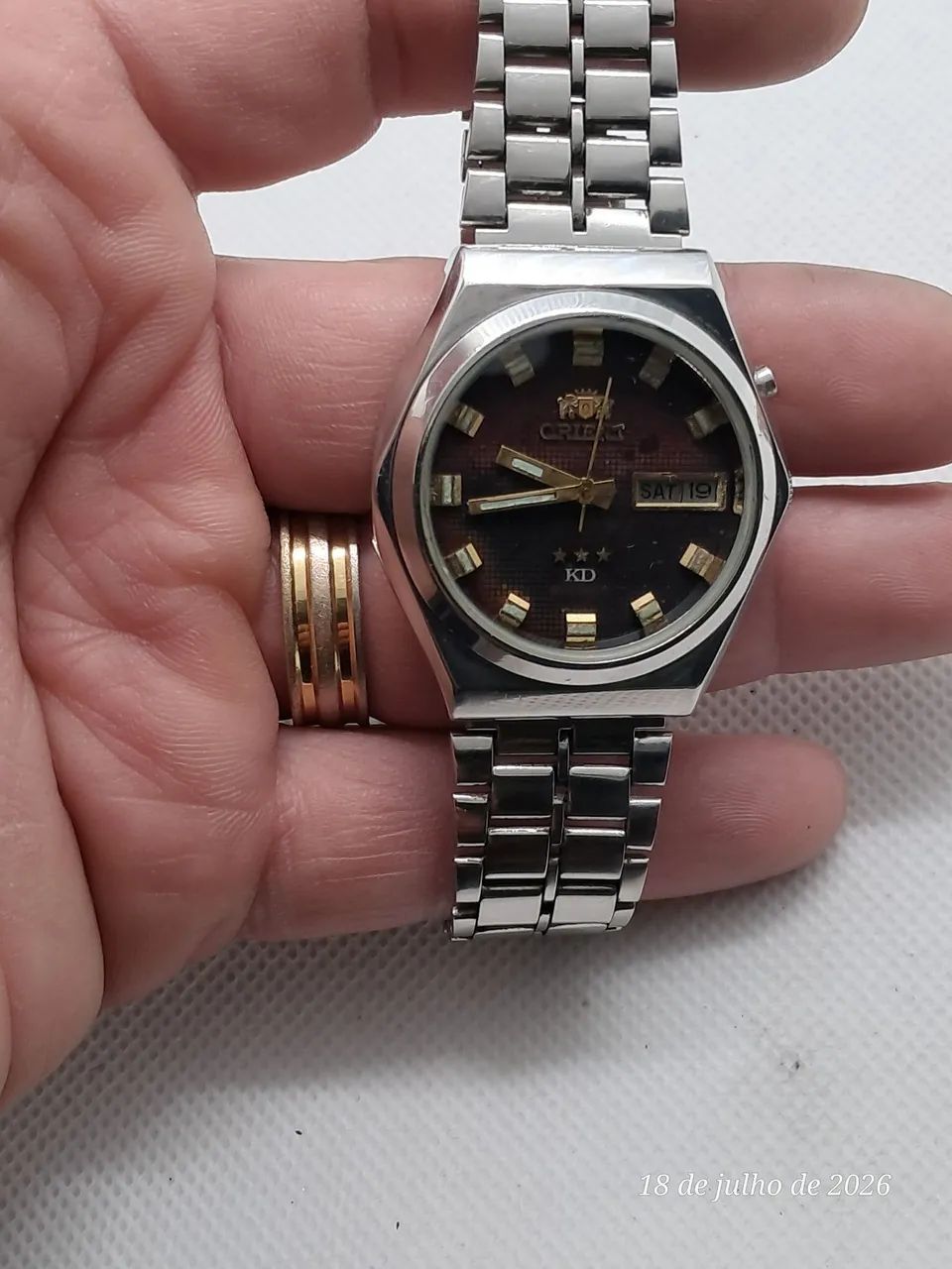 RELOGIO ORIENT KD AUTOMÁTICO  - Foto 4