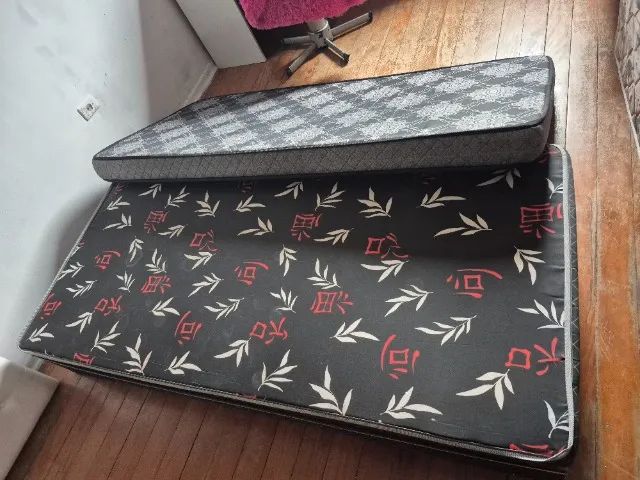 Cama box solteiro com colchão e cabeceira  - Foto 5