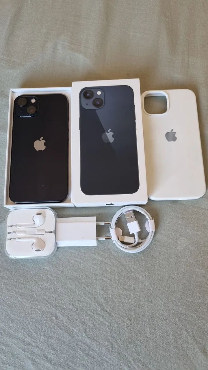 iPhone 13 128 GB na caixa com acessórios - Foto 5