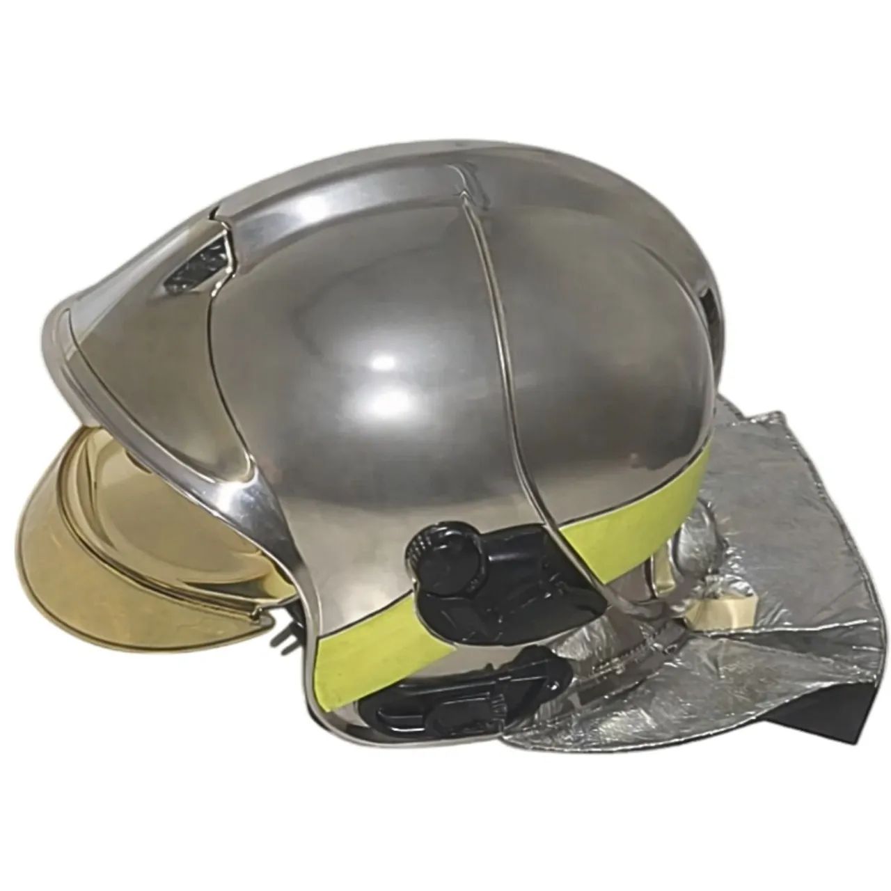 Capacete de Combate a Incêndio Gallet Usado - Foto 5