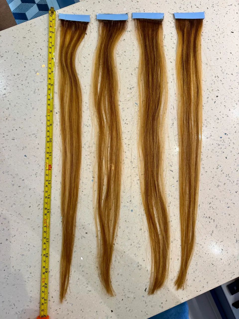 cabelo humano brasileiro 52cm 20g