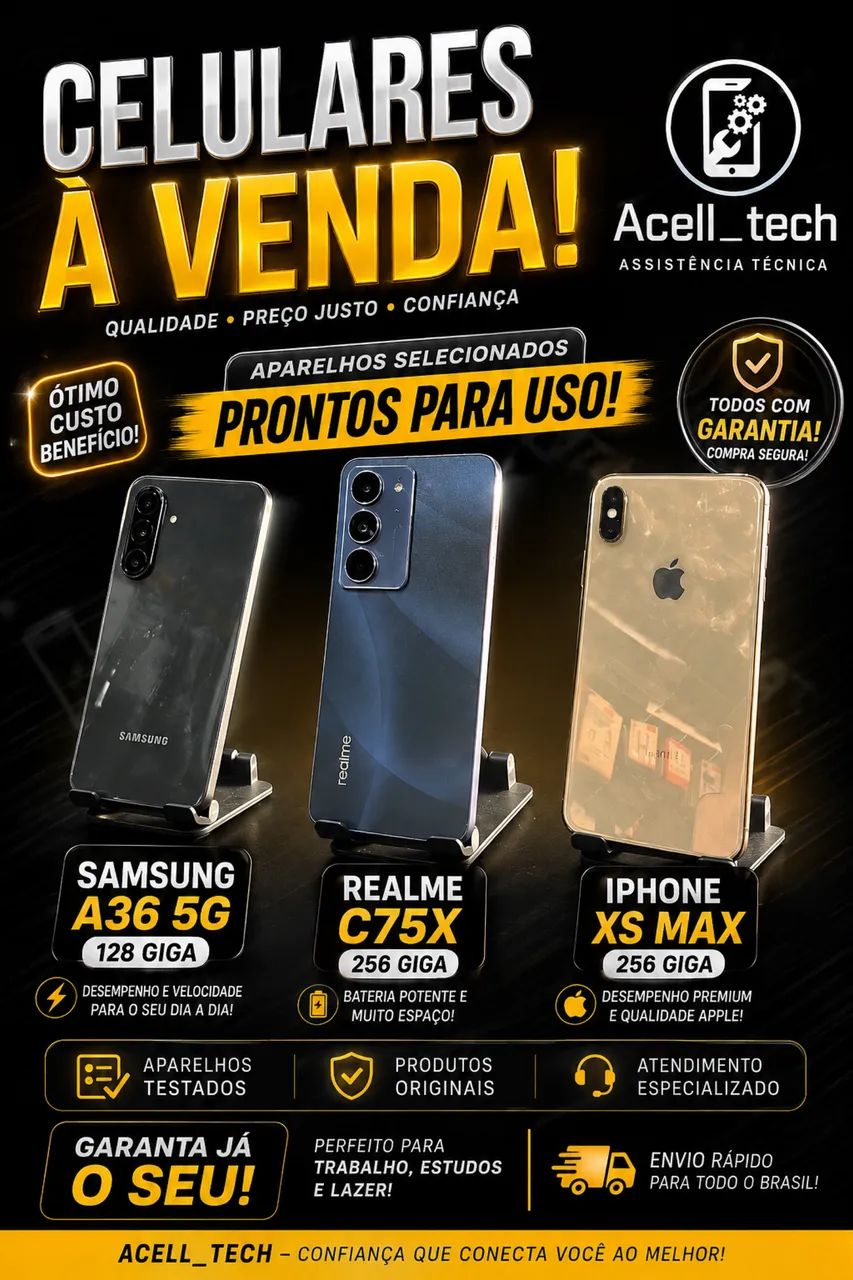 Aparelhos com garantia ?