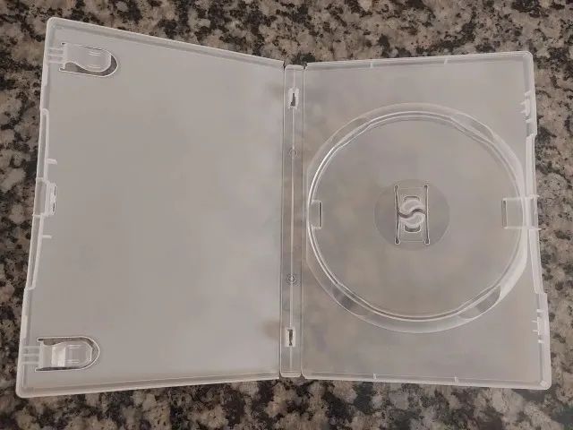 50 Caixas de DVD/CD transparente