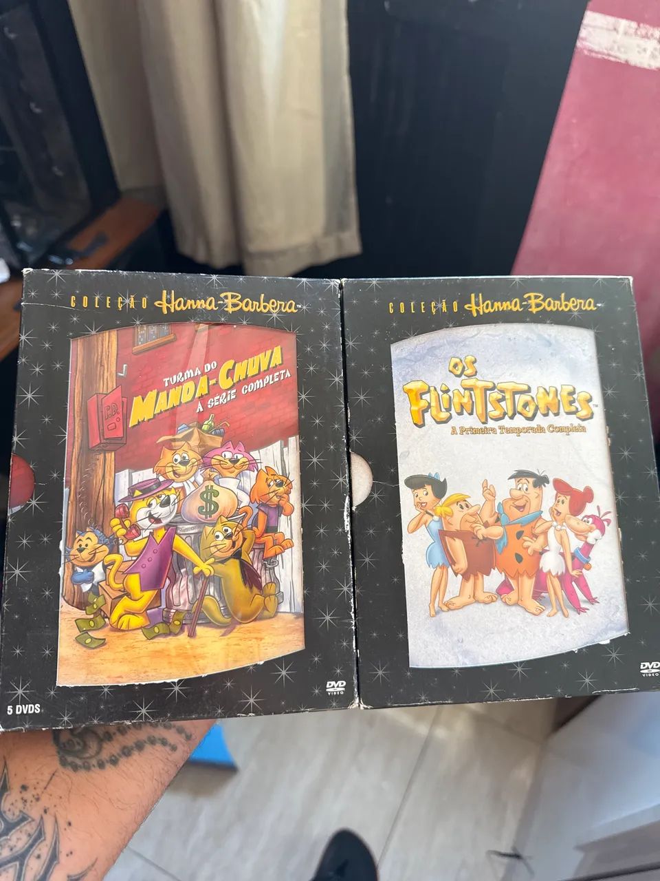 Dvd Série completa Manda-Chuva e Flintstones