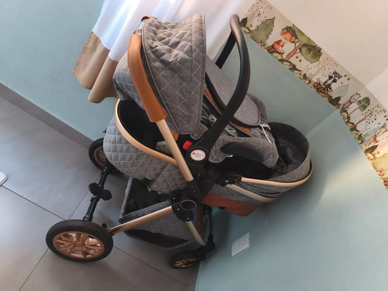 Carrinho de bebê 3 em 1