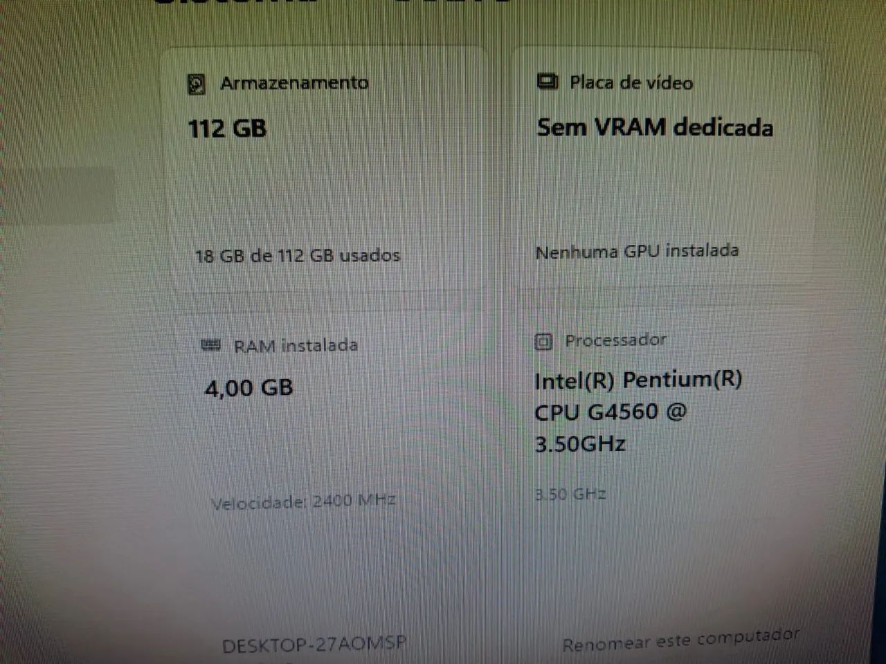 Computador Completo SSD HDMI  - Foto 4