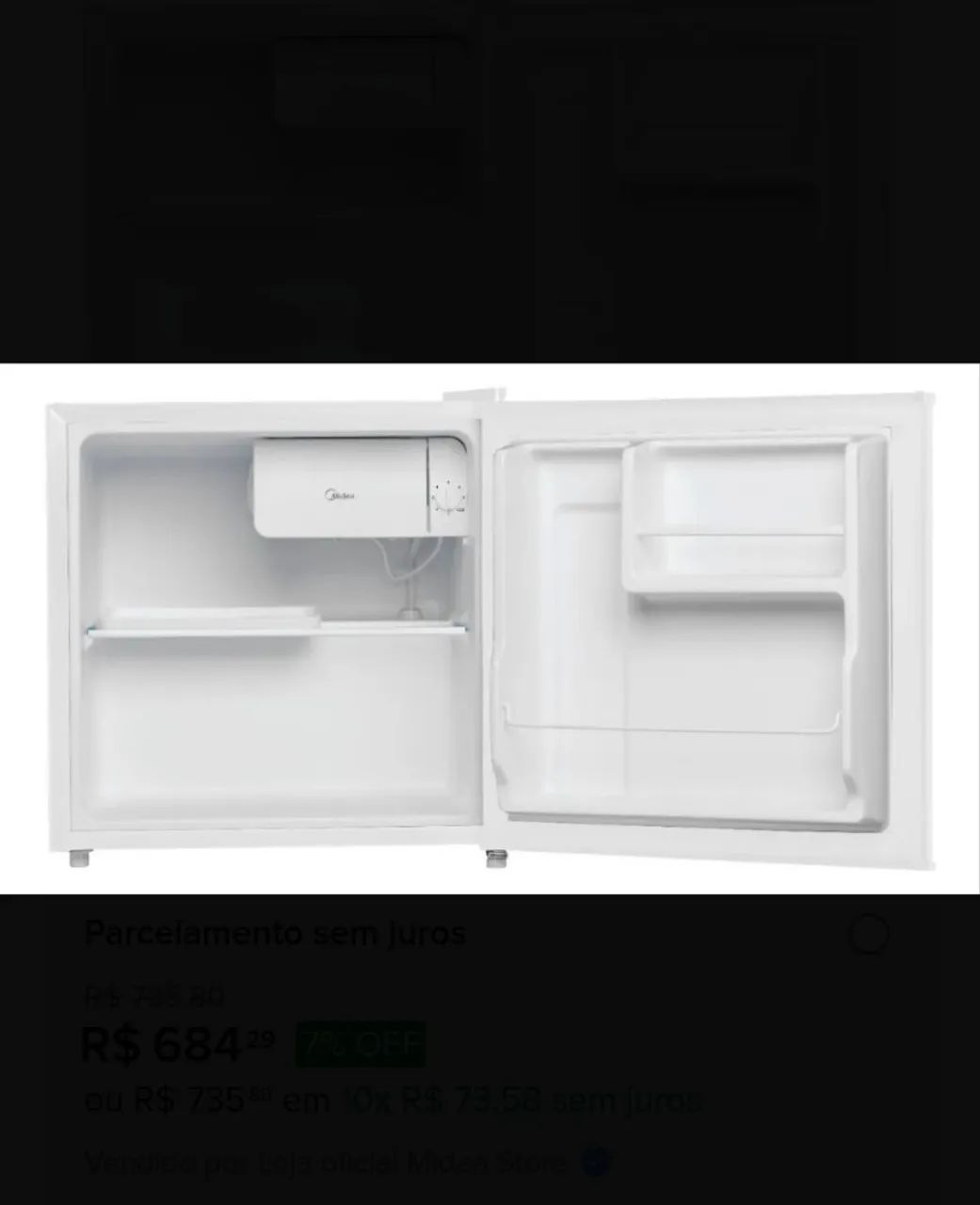 Frigobar Midea 