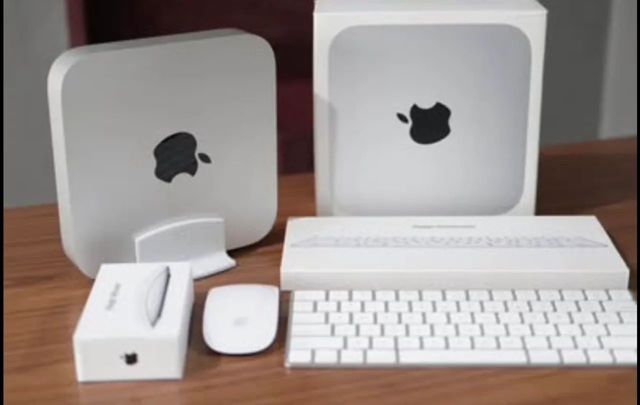 Vendo ou troco por MacBook ? Mac Mini M2-8/256gb + Kit Magic Keyboard/Magic Mouse.