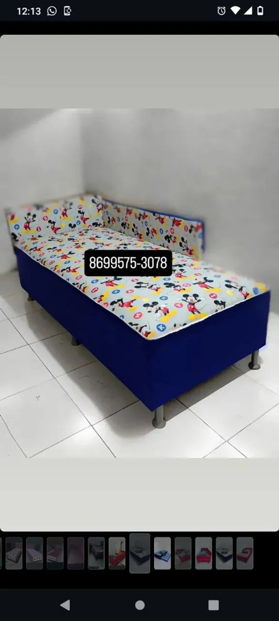 Cama+proteção+cabeceira  - Foto 2