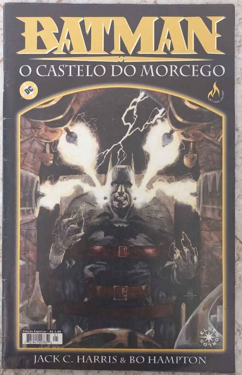 Batman o Castelo do Morcego Elseworlds Editora Mythos